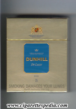 dunhill english version de luxe mild ks 25 h australia