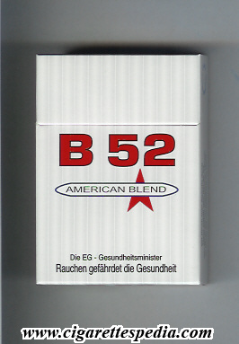 b 52 american blend ks 19 h white red germany