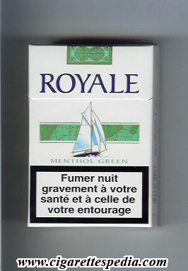 royale french version royale in the top with map menthol green ks 20 h france