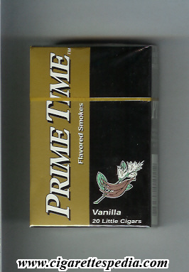 prime time flavored smokes vanilla little cigars ks 20 h usa