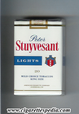 peter stuyvesant menthol smooth cigarettes