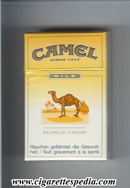 camel since 1913 mild balanced flavour ks 20 h switzerland usa