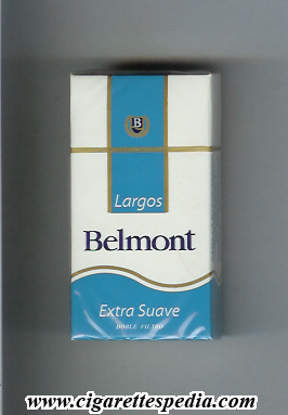 belmont chilean version with wavy bottom extra suave doble filtro largos ks 10 h venezuela