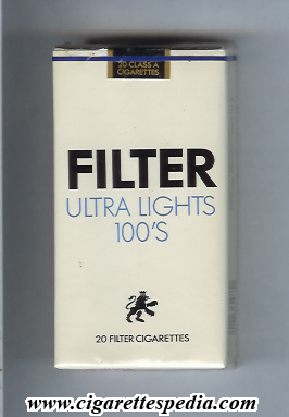filter american version white design ultra lights l 20 s usa