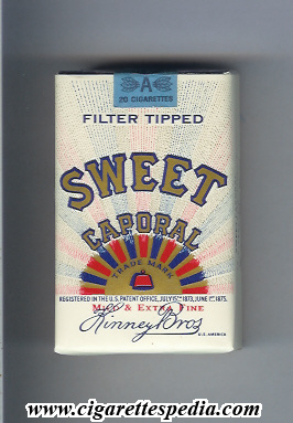 sweet caporal american version ks 20 s usa