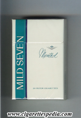 mild seven vertical name menthol horizontal menthol ks 20 h japan