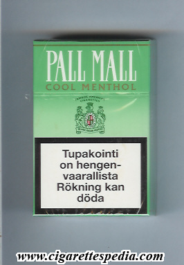 pall mall american version famous american cigarettes cool menthol ks 20 h finland usa