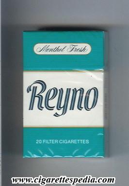 reyno menthol fresh ks 20 h with horizontal lines switzerlend usa