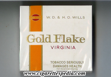 gold flake indian version white yellow virginia s 20 b ireland
