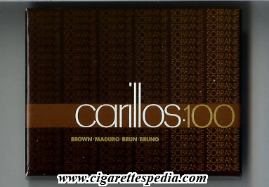 carillos 100 sobranie brown maduro brun bruno s 20 b usa england