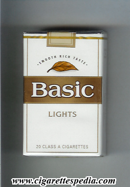 basic design 3 smooth rich taste lights ks 20 s usa
