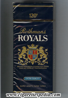 rothmans royals sl 20 h england