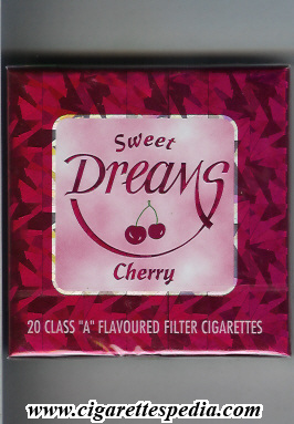 dreams sweet cherry flavoured filter ks 20 b belgium