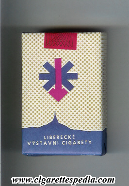 liberecke vystavni cigarety ks 20 s czechoslovakia czechia