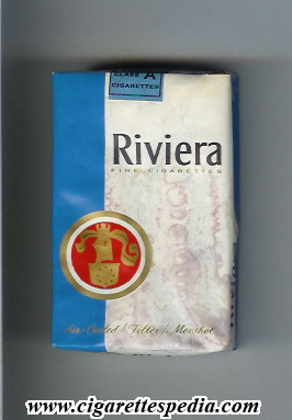 riviera american version design 1 air cooled filter menthol ks 20 s usa