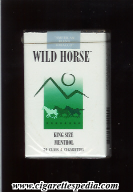 wild horse menthol ks 20 s greece