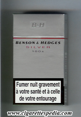 Buy Cheap Cigarettes Benson & Hedges Silver In UK