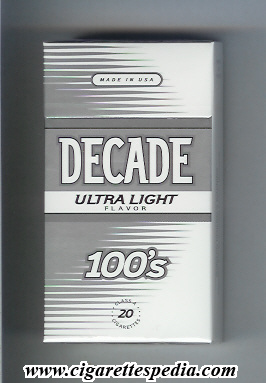decade ultra light flavor l 20 h usa