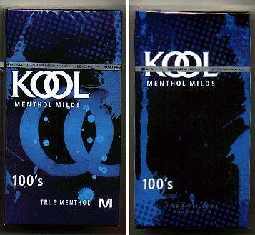 Kool (Limited Edition Artist Packs) Menthol Milds (pack No.2 of 5) L-20-H - USA.jpg