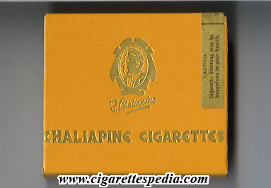 chaliapine cigarettes s 20 b england