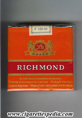 richmond belgian version s 25 s orange red belgium