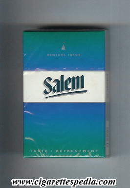 salem with line menthol fresh ks 20 h usa