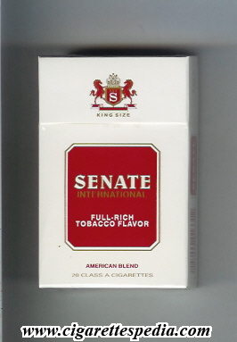 senate ks flavor blend emirates tobacco rich international american