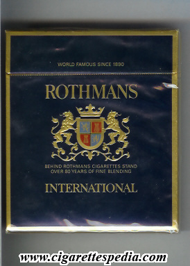 How to order cigarettes Rothmans