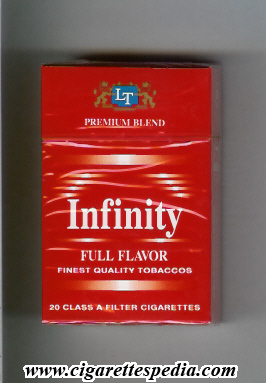 infinity premium blend full flavor ks 20 h macedonia usa