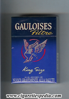 gauloises filtre king size ks 20 h france