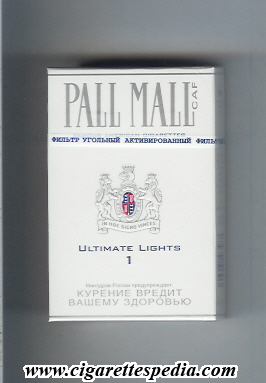 pall mall american version caf 1 ultimate lights famous american cigarettes ks 20 h russia usa