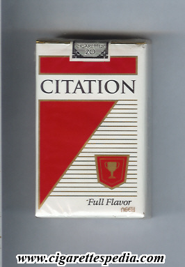 citation full flavor ks 20 s usa