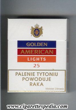 golden american with emblem on the top lights ks 25 h poland