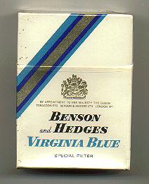 hedges benson blue virginia england