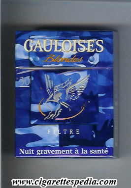 gauloises blondes collection design liberte toujours filtre jungle style ks 30 h blue france