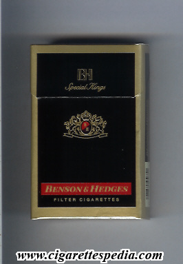 benson hedges special kings ks 20 h benson hedges on red canada usa