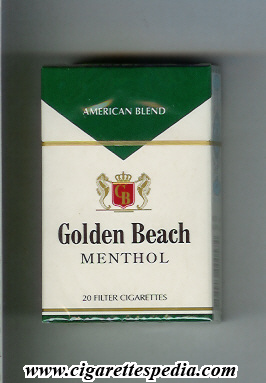 golden beach american blend menthol ks 20 h peru