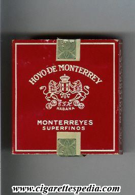 hoyo de monterrey superfinos s 16 b red cuba