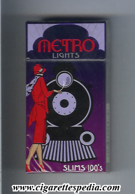 metro american version lights slims l 20 h with women and train usa