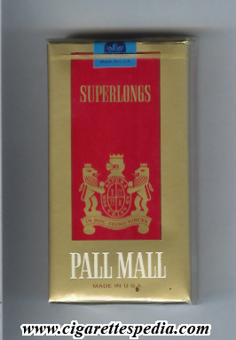 pall mall american version l 20 s gold red usa