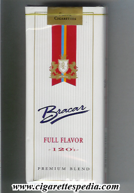 bracar full flavor premium blend sl 20 s india