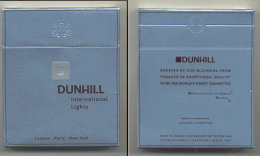Dunhill International Lights (D) L-20-B 