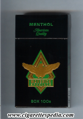 maverick american version dark design specials menthol l 20 h black gold green usa