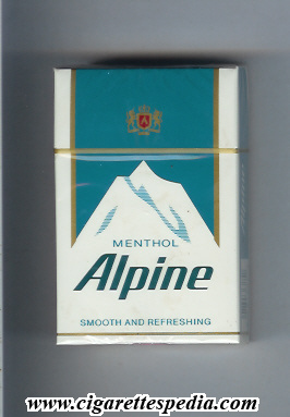 alpine green name menthol ks 20 h usa