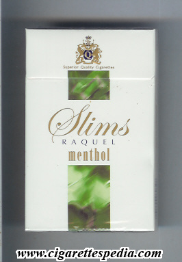 Taste Of Original Cigarettes Raquel Slims Menthol