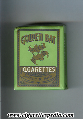 golden bat sweet mild s 20 s green japan