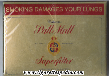 pall mall american version rothmans superfilter ks 30 b gold south africa