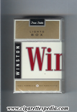 ingredients in winston light cigarettes