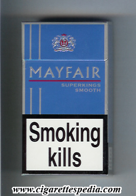 Mayfair cigarettes cost in Mayfair, marque de cigarette news, cheap