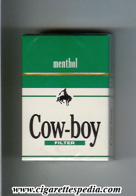 cow boy design 1 menthol filter ks 20 h uruguay